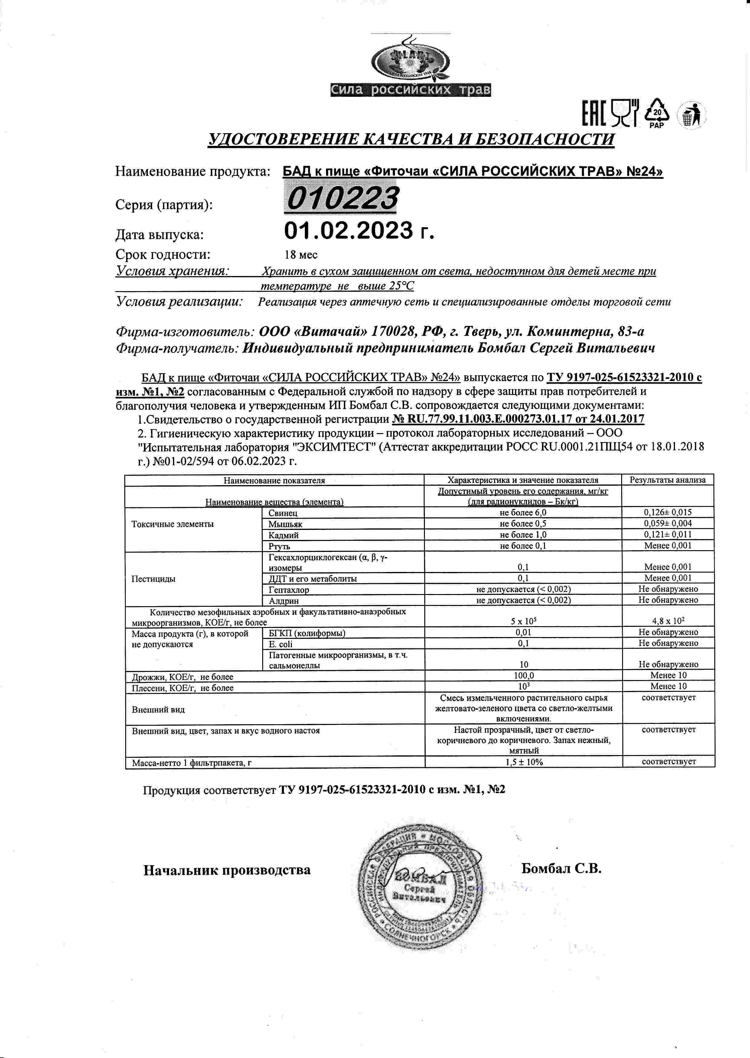 Паспорт №022023